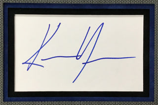 Keanu Reeves-John Wick signed cut