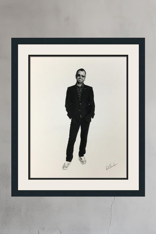 Rob Shanahan Signed Ringo Starr Photograph