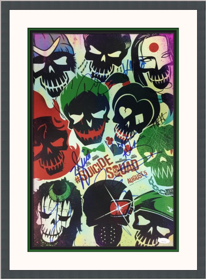 Suicide Squad Cast Signed Autographed Photo
