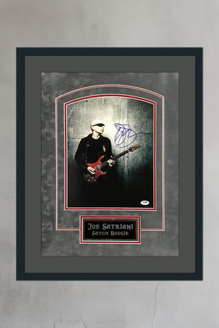 Joe Satriani Guitarist Signed Photograph