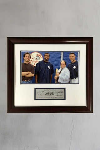 Seinfeld New York Yankees Laser Engraved Signature Series