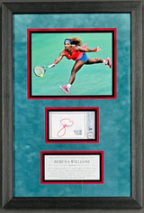 Serena Williams signed cut