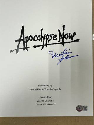 Martin Sheen-Apocalypse Now signed cut