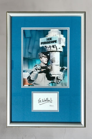 Eli Wallach-Mr Freeze signed cut