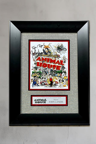 John Landis-Animal House signed photo