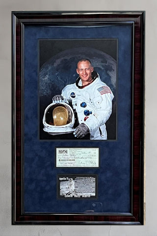 Edwin E. "Buzz" Aldrin-Apollo 11 signed personal check