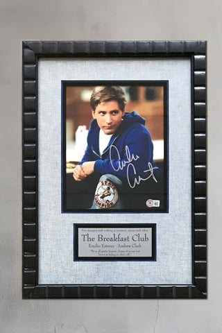 Emilio Estevez-The Breakfast Club signed photo