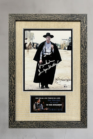 Val Kilmer-Doc Holliday signed 11x14 photo