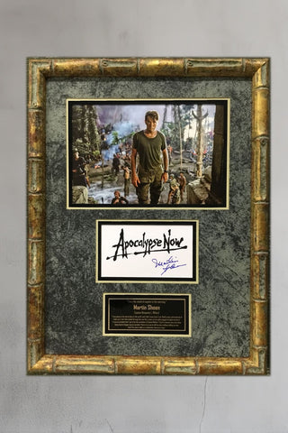 Martin Sheen-Apocalypse Now signed cut