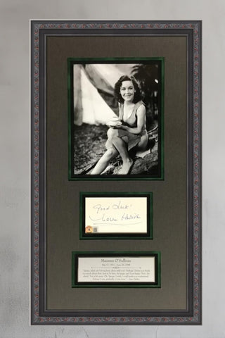 Maureen O'Sullivan-Tarzan signed cut