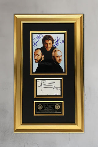 The Who signed photo & cut