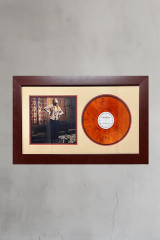 Taylor Swift signed "Midnights" album Mahogany Vinyl