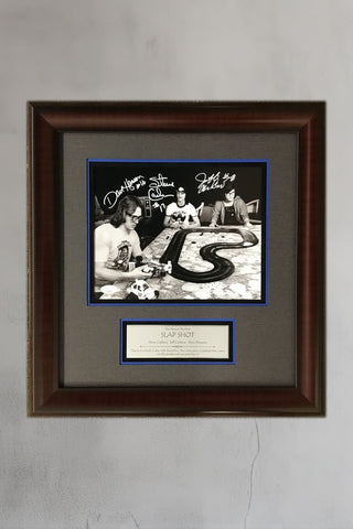 The Hanson Brothers-Slapshot signed photo