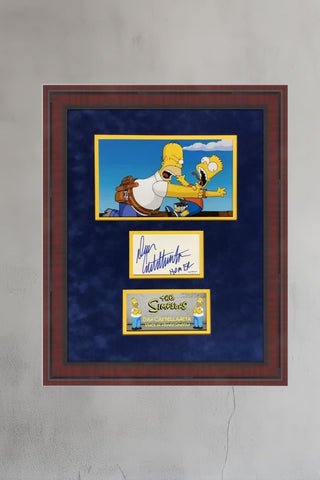 Dan Castellaneta-The Simpson's signed cut