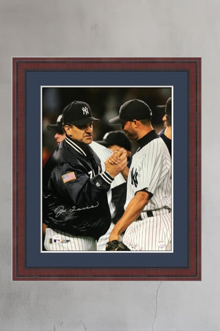 Joe Torre w/Mariano Rivera signed 16x20 photo