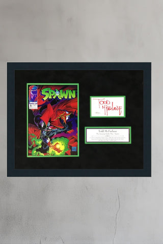 Todd McFarlane-Spawn signed cut