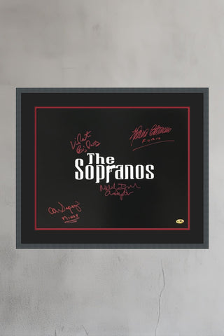 Sopranos Signed Photo Autographed by 4 Cast Members Pastore + 3