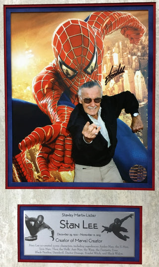 Stan Lee Creator of Marvel Spiderman Signed Photograph