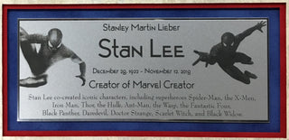 Stan Lee Creator of Marvel Spiderman Signed Photograph