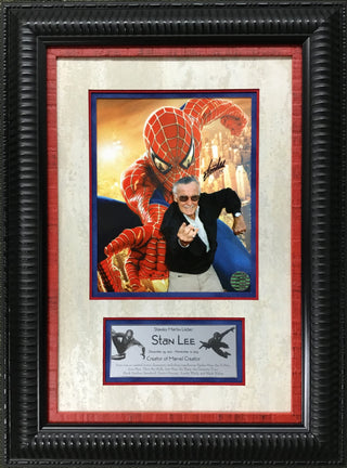 Stan Lee Creator of Marvel Spiderman Signed Photograph