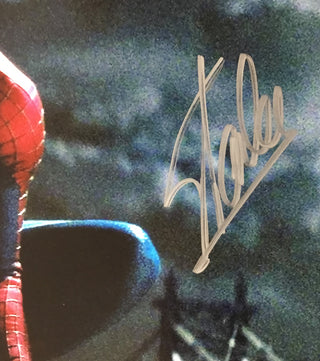 Stan Lee Marvel Creator Spiderman Signed Building Photograph