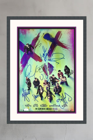 Suicide Squad Cast Signed Autographed Photo