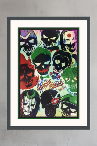 Suicide Squad Cast Signed Autographed Photo