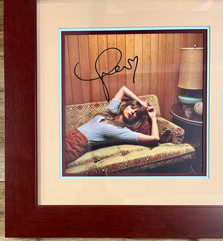 Taylor Swift signed "Midnights" album Blue Vinyl