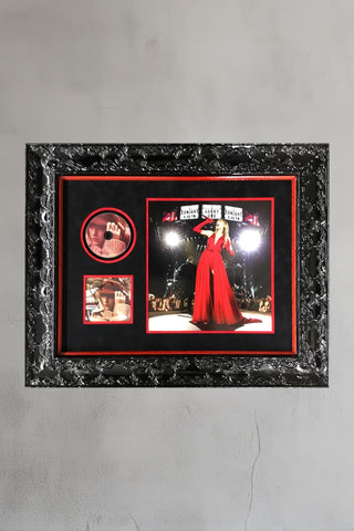 Taylor Swift 2012 Red Signed CD Display