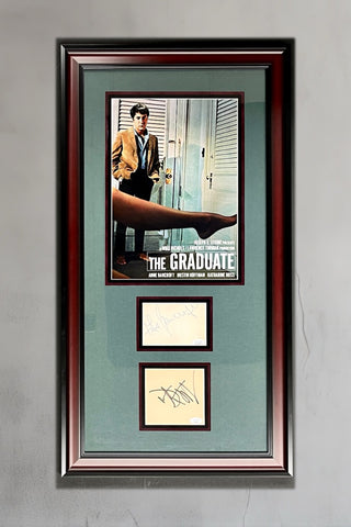 Dustin Hoffman/Anne Bancroft-The Graduate signed cuts