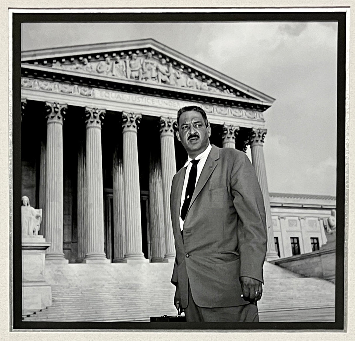 Thurgood Marshall-Supreme Court signed cut