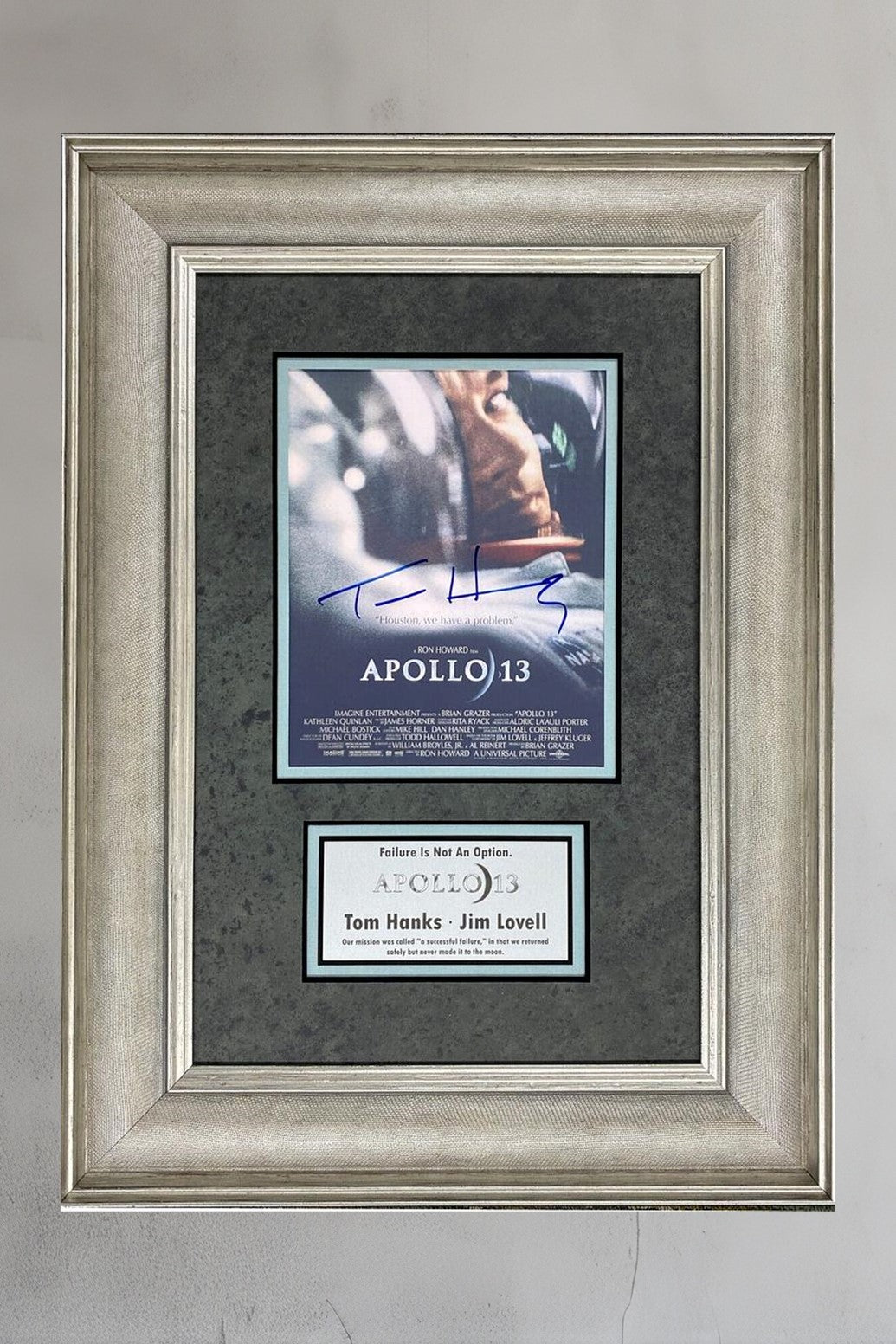 Tom Hanks Signed Apollo 13 Photograph