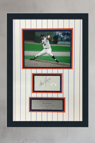 Tom Seaver-New York Mets signed cut