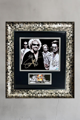 Van Halen signed 11x14 photo