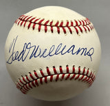 Ted Williams signed A.L. Baseball-JSA