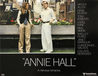 Woody Allen Annie Hall Signed Custom Framed Photo