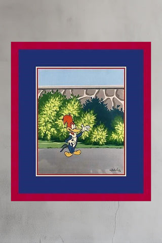 1950's Woody Woodpecker Hand Painted Cel Walter Lantz