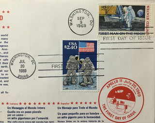 NASA Apollo 11 Original First Day of Issue Cover