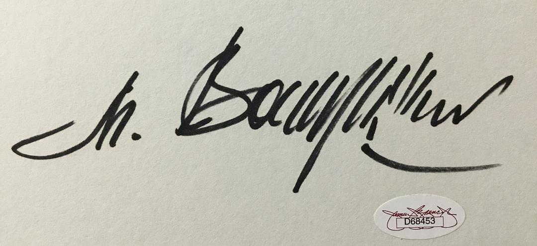 Mikhail Baryshnikov & Gregory Hines Signed Self-Portrait Art