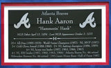 Hank Aaron signed