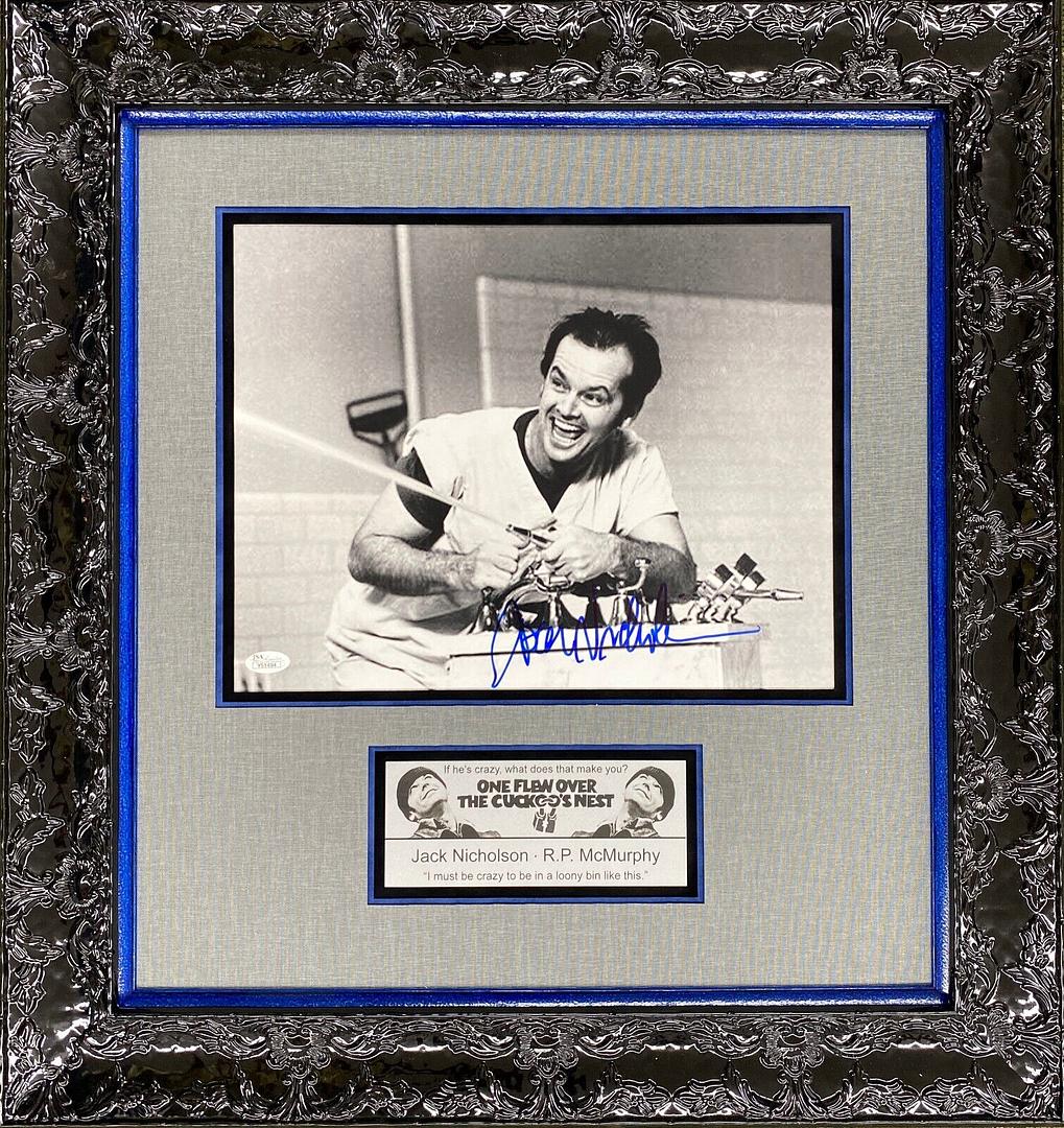 Jack Nicholson Signed One Flew Over the Cuckoo's Nest 11x14 Photo