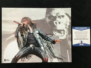 ROB ZOMBIE White Zombie Signed Photo