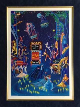 Melanie Taylor Kent Broadway NYC L/ED Signed & Numbered Serigraph