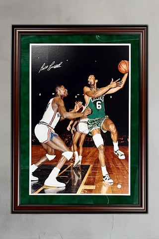 Bill Russell signed photo