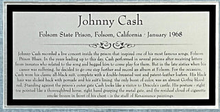 Johnny Cash signed cut