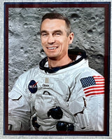 Gene Cernan-Apollo 17 signed cut