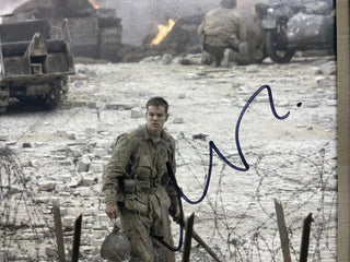 Matt Damon Signed Saving Private Ryan Photo