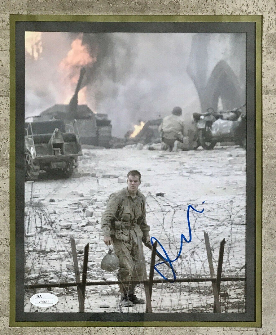 Matt Damon-Saving Private Ryan signed photo