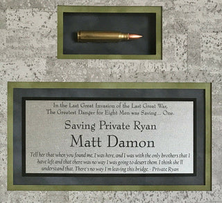 Matt Damon-Saving Private Ryan signed photo