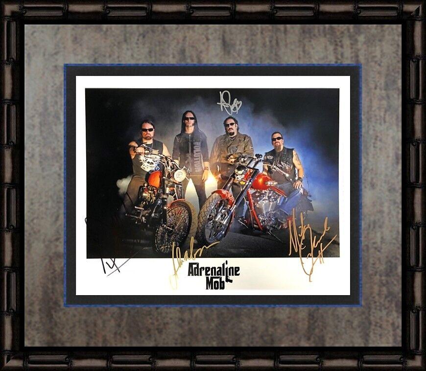 Adrenaline Mob Full Band Autographed 11x14 Photograph